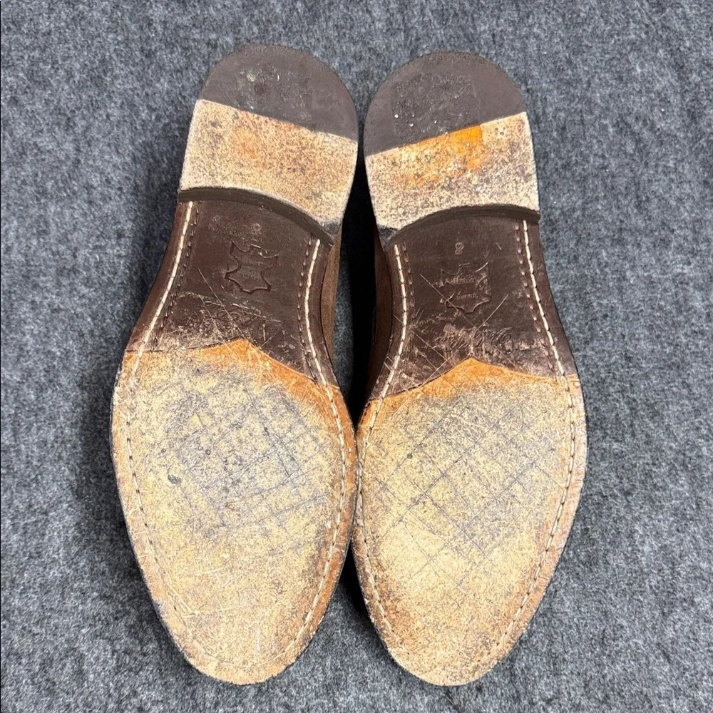 Velapais Elegant Brown Tassel Loafers for Men
